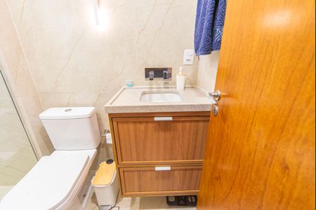 Apartamento à venda com 90m², 3 quartos e 2 vagasBanheiro do Closet do Quarto 2