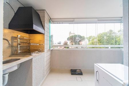 Varanda da Sala de apartamento à venda com 3 quartos, 90m² em Jardim Bela Vista, Santo André