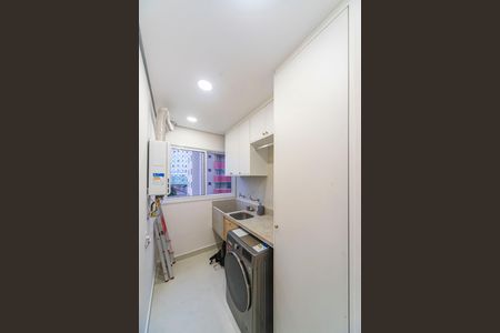Área de Serviço de apartamento à venda com 3 quartos, 90m² em Jardim Bela Vista, Santo André