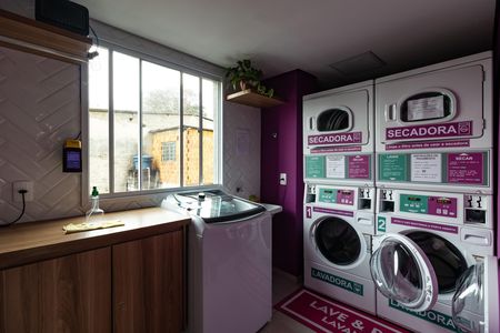 Studio para alugar com 17m², 1 quarto e sem vaga Studio para alugar com 17m², 1 quarto e sem vagaLavanderia