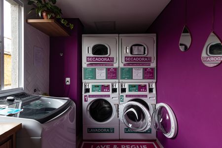 Studio para alugar com 17m², 1 quarto e sem vaga Studio para alugar com 17m², 1 quarto e sem vagaLavanderia