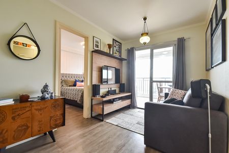 Sala de apartamento à venda com 1 quarto, 45m² em Ipiranga, São Paulo