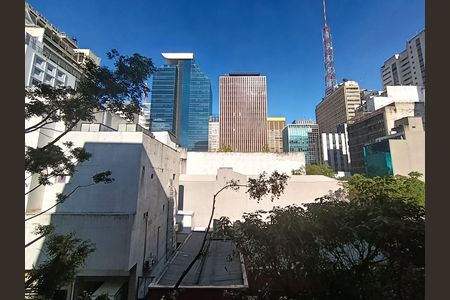 Vista da Sala de apartamento para alugar com 2 quartos, 123m² em Consolação, São Paulo