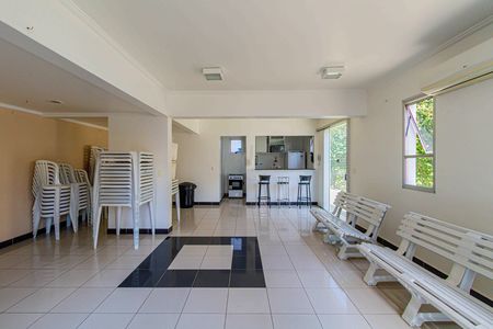 Apartamento para alugar com 58m², 2 quartos e 1 vaga Apartamento para alugar com 58m², 2 quartos e 1 vagaÁrea comum - Salão de festas