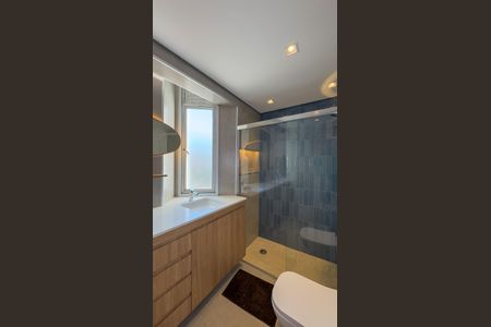 Apartamento para alugar com 118m², 3 quartos e 2 vagasBanheiro da Suíte 1