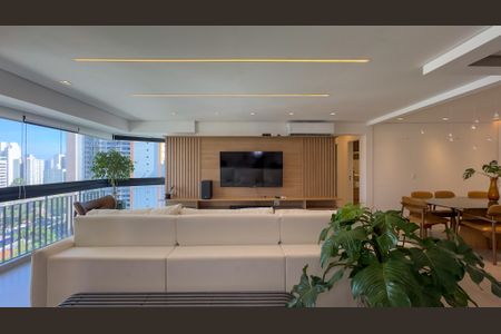 Sala de apartamento para alugar com 3 quartos, 118m² em Campo Belo, São Paulo