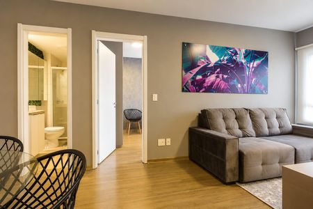 Apartamento para alugar com 42m², 1 quarto e 1 vaga