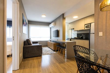 Apartamento para alugar com 42m², 1 quarto e 1 vaga