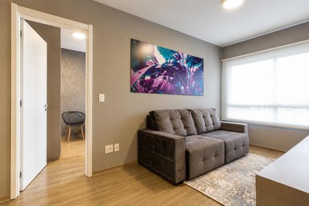 Apartamento para alugar com 42m², 1 quarto e 1 vaga