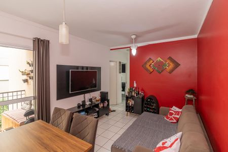Sala de Estar/Jantar  de apartamento à venda com 2 quartos, 50m² em Parque Sevilha (nova Veneza), Sumaré