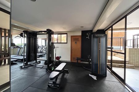 Apartamento para alugar com 145m², 3 quartos e 2 vagas Apartamento para alugar com 145m², 3 quartos e 2 vagasÁrea comum - Academia