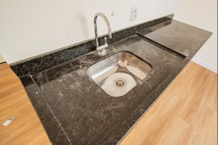 Studio à venda com 34m², 1 quarto e sem vaga Studio à venda com 34m², 1 quarto e sem vagaCozinha