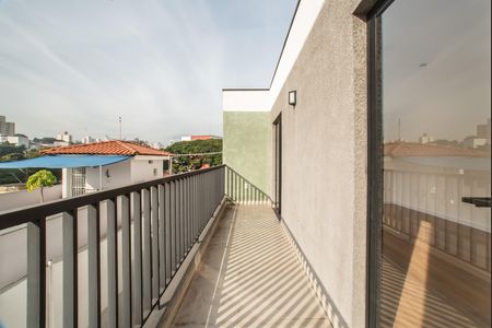 Varanda de kitnet/studio à venda com 1 quarto, 34m² em Bosque da Saúde, São Paulo