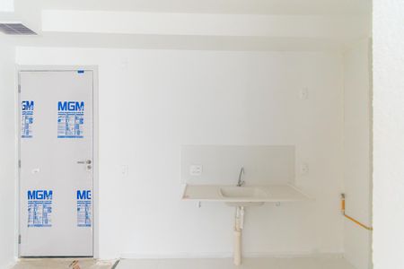 Cozinha de apartamento para alugar com 2 quartos, 32m² em Quinta da Paineira, São Paulo