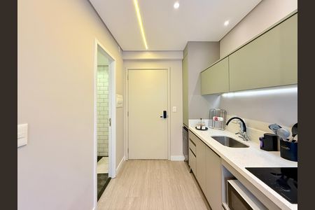 Studio à venda com 22m², 1 quarto e sem vagaCozinha 