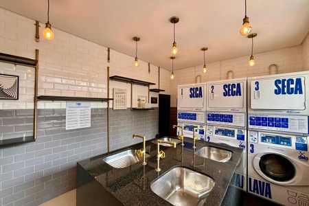 Studio à venda com 22m², 1 quarto e sem vagaLavanderia 