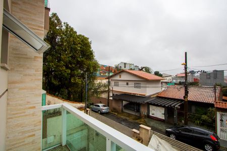 Varanda do quarto 1 de apartamento à venda com 2 quartos, 50m² em Vila Amabile Pezzolo, Santo André