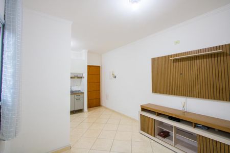 Sala de apartamento à venda com 2 quartos, 50m² em Vila Amabile Pezzolo, Santo André