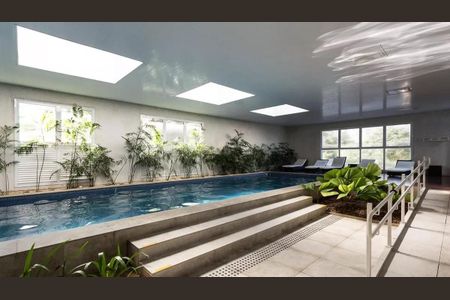 Apartamento à venda com 89m², 2 quartos e 2 vagas Apartamento à venda com 89m², 2 quartos e 2 vagasÁrea comum - Piscina Coberta