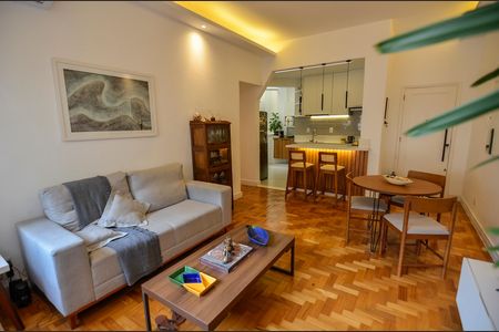Sala de apartamento para alugar com 3 quartos, 80m² em Tijuca, Rio de Janeiro