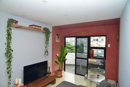 Sala de apartamento para alugar com 2 quartos, 89m² em São Conrado, Rio de Janeiro