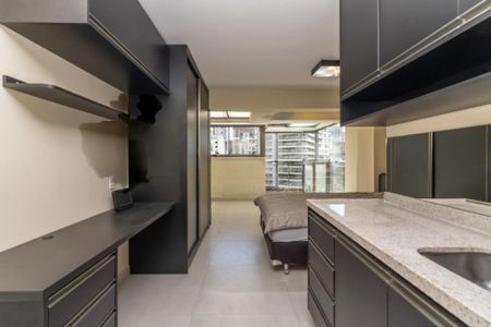 Studio à venda com 36m², 1 quarto e sem vaga
