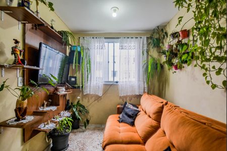 Sala de apartamento à venda com 2 quartos, 43m² em Vila Bela Vista, Santo André