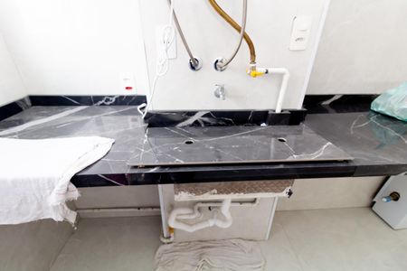 Apartamento para alugar com 40m², 2 quartos e sem vaga Apartamento para alugar com 40m², 2 quartos e sem vagaCozinha e Área de Serviço