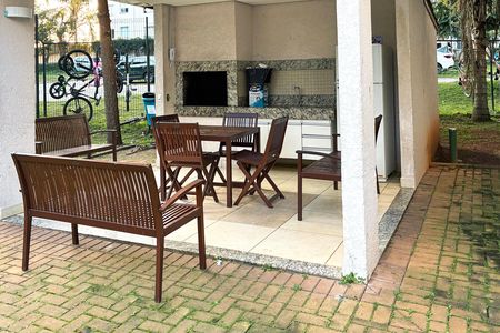 Apartamento à venda com 47m², 2 quartos e 1 vaga Apartamento à venda com 47m², 2 quartos e 1 vagaÁrea comum - Churrasqueira