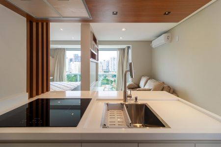 Studio para alugar com 30m², 1 quarto e 1 vaga Studio para alugar com 30m², 1 quarto e 1 vagaCozinha