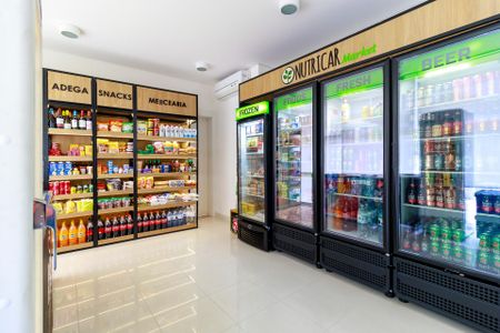 Studio para alugar com 30m², 1 quarto e 1 vaga Studio para alugar com 30m², 1 quarto e 1 vagaMini Mercado