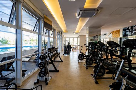 Studio para alugar com 30m², 1 quarto e 1 vaga Studio para alugar com 30m², 1 quarto e 1 vagaAcademia