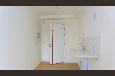 Cozinha de kitnet/studio para alugar com 1 quarto, 16m² em Vila Andrade, São Paulo