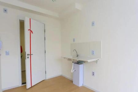 Cozinha de kitnet/studio para alugar com 1 quarto, 16m² em Vila Andrade, São Paulo