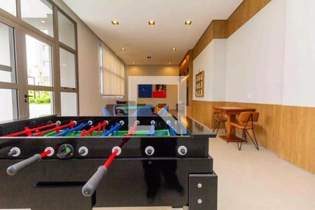 Studio para alugar com 27m², 1 quarto e sem vaga Studio para alugar com 27m², 1 quarto e sem vagaSalão de jogos