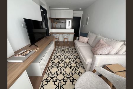 Sala de apartamento para alugar com 1 quarto, 39m² em Santana, São Paulo