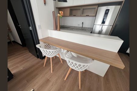 Sala de jantar  de apartamento para alugar com 1 quarto, 39m² em Santana, São Paulo