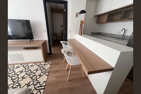 Sala de jantar de apartamento para alugar com 1 quarto, 39m² em Santana, São Paulo