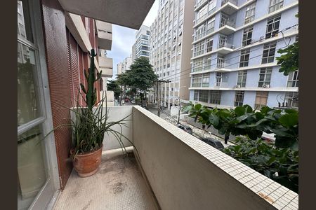 Varanda da Sala de apartamento para alugar com 3 quartos, 138m² em Itararé, São Vicente