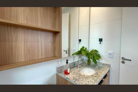 Studio para alugar com 28m², 1 quarto e sem vaga Studio para alugar com 28m², 1 quarto e sem vagaBanheiro