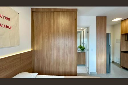 Studio para alugar com 28m², 1 quarto e sem vaga Studio para alugar com 28m², 1 quarto e sem vagaQuarto