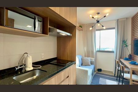 Studio para alugar com 28m², 1 quarto e sem vaga Studio para alugar com 28m², 1 quarto e sem vagaCozinha
