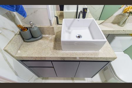 Apartamento à venda com 84m², 3 quartos e 1 vaga Apartamento à venda com 84m², 3 quartos e 1 vagaDetalhe - Banheiro