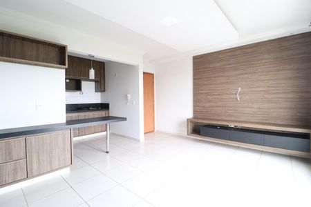 Sala de apartamento para alugar com 2 quartos, 58m² em Jardim Inconfidência, Uberlândia
