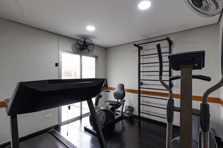 Apartamento para alugar com 47m², 2 quartos e 1 vaga Apartamento para alugar com 47m², 2 quartos e 1 vagaAcademia
