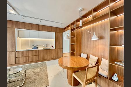 Apartamento para alugar com 52m², 1 quarto e 2 vagas