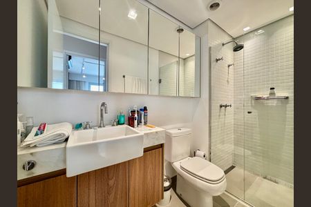 Apartamento para alugar com 52m², 1 quarto e 2 vagas Apartamento para alugar com 52m², 1 quarto e 2 vagasBnheiro