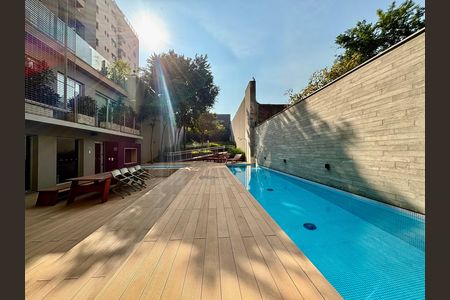 Apartamento para alugar com 52m², 1 quarto e 2 vagas Apartamento para alugar com 52m², 1 quarto e 2 vagasPiscina