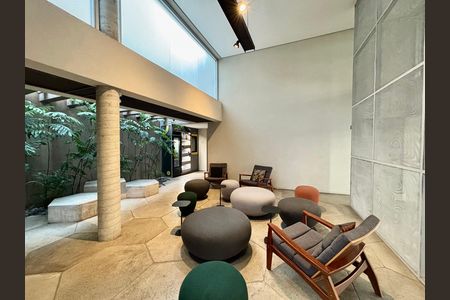 Área comum de apartamento para alugar com 1 quarto, 52m² em Pinheiros, São Paulo