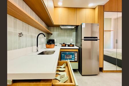 Apartamento para alugar com 25m², 1 quarto e sem vaga